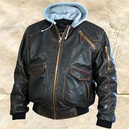 Кожаная куртка Douglas 3